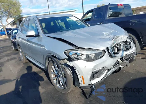 2019 BMW X3 Sdrive30I z USA, uszkodzony, nr VIN 5UXTR7C53KLE98183